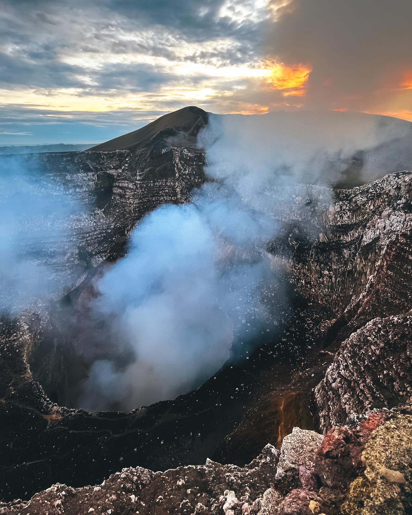 Masaya Volcano view
