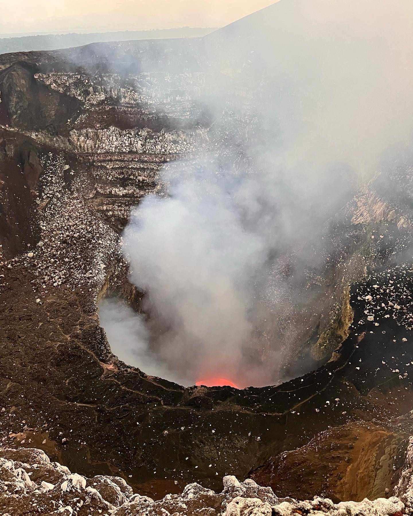 Masaya Volcano view